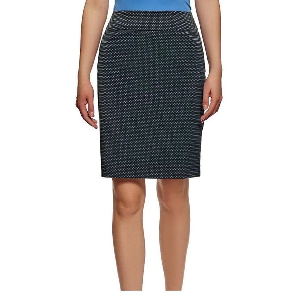 NWT Womens Oodji Chic Jacquard Print Straight Pencil Skirt - Sz 4